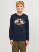 Jack & Jones Junior Shirt met lange mouwen JJELOGO TEE LS O-NECK 2 COL...