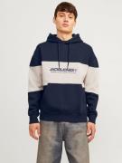 NU 20% KORTING: Jack & Jones Hoodie JJELEGACY BLOCKING SWEAT HOOD NOOS