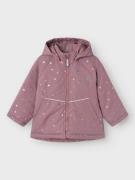 NU 20% KORTING: Name It Outdoorjack NMFMAXI JACKET GLITTER FOIL