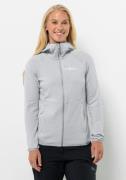 NU 20% KORTING: Jack Wolfskin Fleecejack KOLBENBERG HOODED FZ W