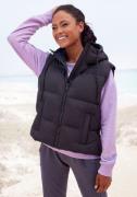 NU 20% KORTING: Elbsand Bodywarmer met een capuchon