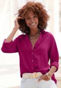 NU 20% KORTING: Lascana Overhemdblouse van linnenmix, damesblouse met ...