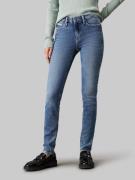 Calvin Klein Skinny fit jeans Mid rise skinny in 5-pocketsstijl