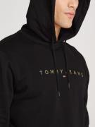 NU 20% KORTING: TOMMY JEANS Sweatshirt TJM REG LINEAR GOLD HOOD EXT