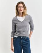 NU 20% KORTING: Gant Trui met V-hals Extrafine Lambswool V-Neck