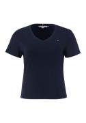 NU 20% KORTING: Tommy Hilfiger Curve Shirt met V-hals CRV SLIM CODY V-...