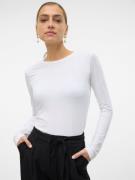 Vero Moda Shirt met lange mouwen VMLULU LS O-NECK TOP JRS GA NOOS