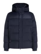 NU 20% KORTING: Tommy Hilfiger Gewatteerde jas MIX DOWN HOODED PUFFER ...