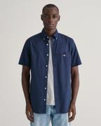 Gant Overhemd met korte mouwen Regular fit poplin overhemd licht slijt...