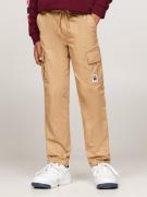 NU 20% KORTING: Tommy Hilfiger Cargobroek CARGO PULL ON COTTON PANTS