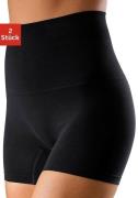 Petite fleur Corrigerende slip van elastische katoen, shape wear (2 st...