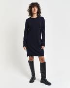 Gant Gebreide jurk SUPERFINE LAMBSWOOL DRESS