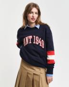 NU 20% KORTING: Gant Sweatshirt COLORBLOCK SLEEVE CNECK