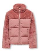 NU 20% KORTING: KIDS ONLY Gewatteerde jas KOGWANJA FUR PUFFER MIX COAT...