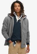 Superdry Capuchonsweatvest Borg Lined Ziphood