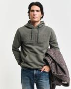 NU 20% KORTING: Gant Hoodie EMBOSSED SWEAT HOODIE