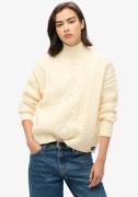 Superdry Gebreide trui CABLE HIGH NECK JUMPER