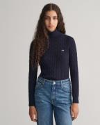 NU 20% KORTING: Gant Coltrui STRETCH COTTON CABLE TURTLENECK