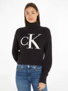 NU 20% KORTING: Calvin Klein Coltrui BLOWN UP CK LOOSE SWEATER