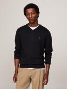 NU 20% KORTING: Tommy Hilfiger Trui met V-hals PIMA ORG CTN CASHMERE V...