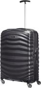 NU 20% KORTING: Samsonite Hardshell-trolley LITE-SHOCK Black, 75 cm