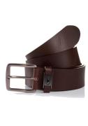 NU 20% KORTING: Tom Tailor Leren riem TTJULIAN 4 cm brede herenriem, i...