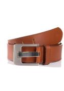 NU 20% KORTING: Tom Tailor Leren riem TTLAUREL 4 cm brede damesriem, m...