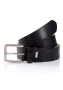 NU 20% KORTING: MONTI Leren riem Bologna 3,5 cm breed, jeans-casual, u...