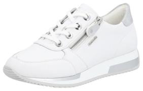 Remonte Sneakers met sleehak , vrijetijdsschoen, lage schoen, vetersch...