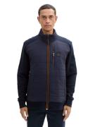 NU 20% KORTING: Tom Tailor Sweatvest met geborduurd logo