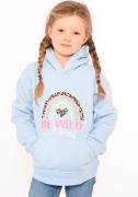 NU 20% KORTING: Zwillingsherz Hoodie "Nicki" Kids Hartjes- en leeuwdet...