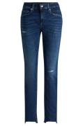 NU 20% KORTING: Boss Orange Regular fit jeans C_JACKIE MR RH met destr...