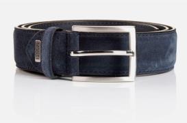 NU 20% KORTING: MONTI Leren riem 3,5 cm breed, business-casual, suede,...