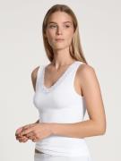 NU 20% KORTING: CALIDA Hemd Natural Comfort Lace Tank-top, katoen-top ...