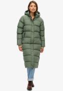 Superdry Gewatteerde jas HOODED LONGLINE SPORTS PUFFER