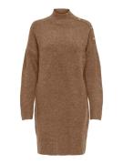 NU 20% KORTING: Only Gebreide jurk ONLALEXA LS HIGH BUTTON DRESS EX KN...