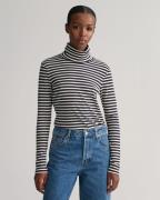 NU 20% KORTING: Gant Colshirt SLIM STRIPED RIB TURTLENECK