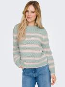 NU 20% KORTING: Only Trui met ronde hals ONLKIMA LS LIFE STRIPE O-NECK...