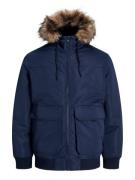 NU 20% KORTING: Jack & Jones Bomberjack JJCONSTRUCT FAUX FUR BOMBER