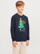 NU 20% KORTING: Jack & Jones Junior Sweatshirt JJXMAS JOLLY SWEAT CREW...