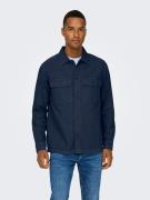 NU 20% KORTING: ONLY & SONS Overhemd met lange mouwen ONSOLIVER TWILL ...