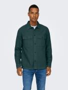 ONLY & SONS Overhemd met lange mouwen ONSOLIVER TWILL OVERDYE OVERSHIR...