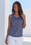 NU 20% KORTING: Beachtime Tanktop Met structuureffect in een gemakkeli...