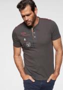 NU 20% KORTING: Man's World Henleyshirt Korte mouwen, casual pasvorm, ...