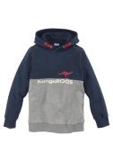 KangaROOS Hoodie Colourblocking Lange mouwen, meerkleurig, met logopri...