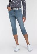 KangaROOS Capri jeans Capri-jeans met riem Skinny fit, met split, norm...