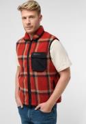 Jack Wolfskin Mouwloos fleecevest FELSLICHT CHECK VEST M