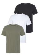 NU 20% KORTING: AJC T-shirt heupbedekkend, losse pasvorm, basic-stijl ...