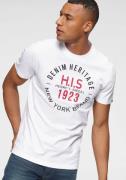 NU 20% KORTING: H.I.S Shirt met ronde hals Korte mouwen, smalle pasvor...