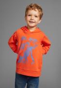 NU 20% KORTING: KIDSWORLD Hoodie Dino Lange mouwen, basic pasvorm, met...